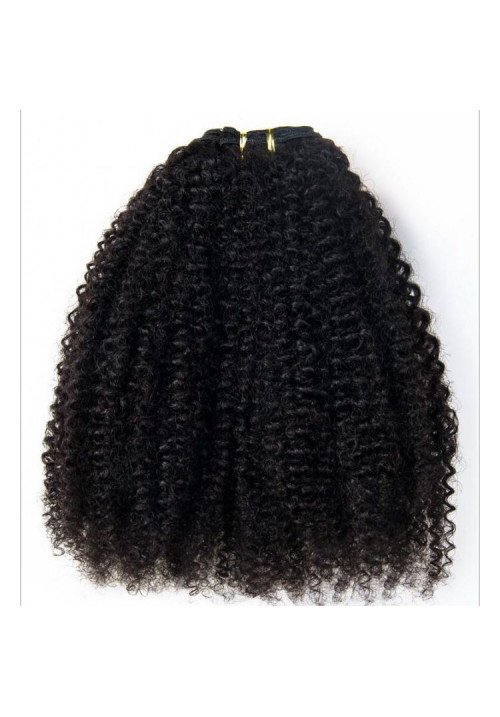 Afro kinky hair, 4c Afro kinky curly human hair weave