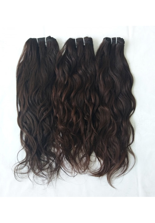 NATURAL WAVY HUMAN HAIR EXTENSIONS