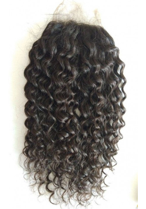 Transparent Curly Hair Closure