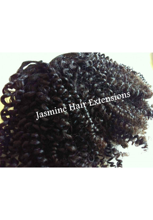 Kinky Curly Human Hair Extensions 