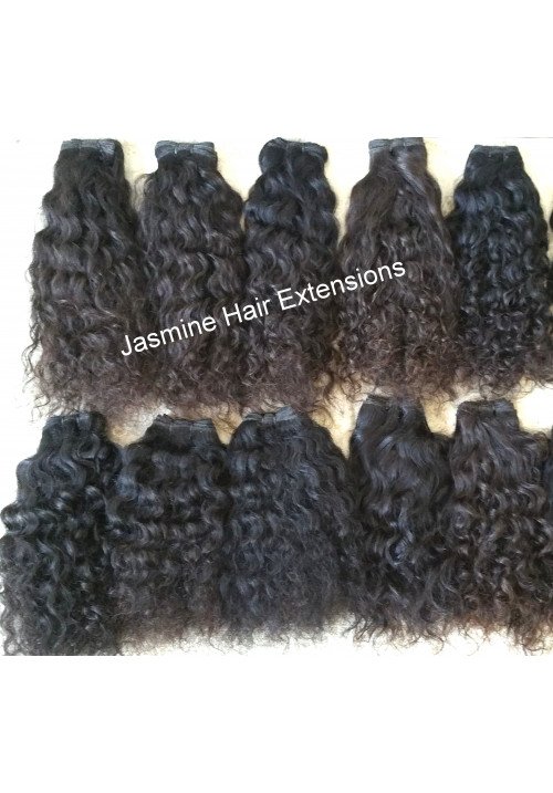 Top Quality No shedding Tangle Free, Raw  Unprocessed Curly Human Hair