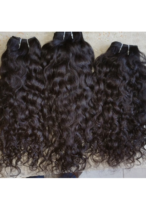 100% virgin human hair top quality Unprocessed Curly Human Hair