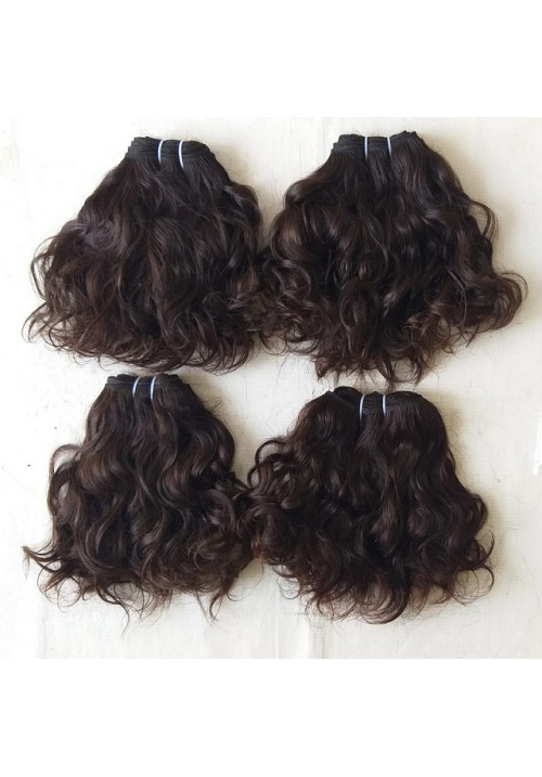 Vintage Unprocessed Wavy Hair Extensions 