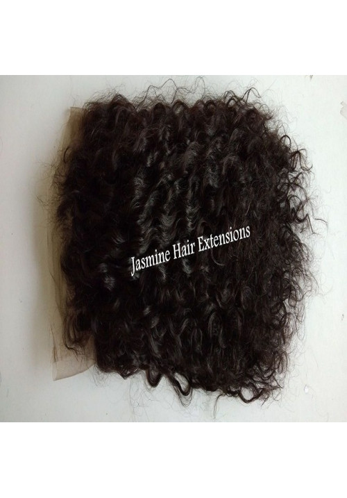 Top Quality No shedding Tangle Free, Raw Unprocessed Curly Lace Wig